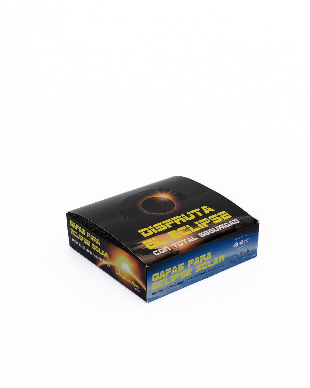 Pack 50 gafas para eclipse solar + display